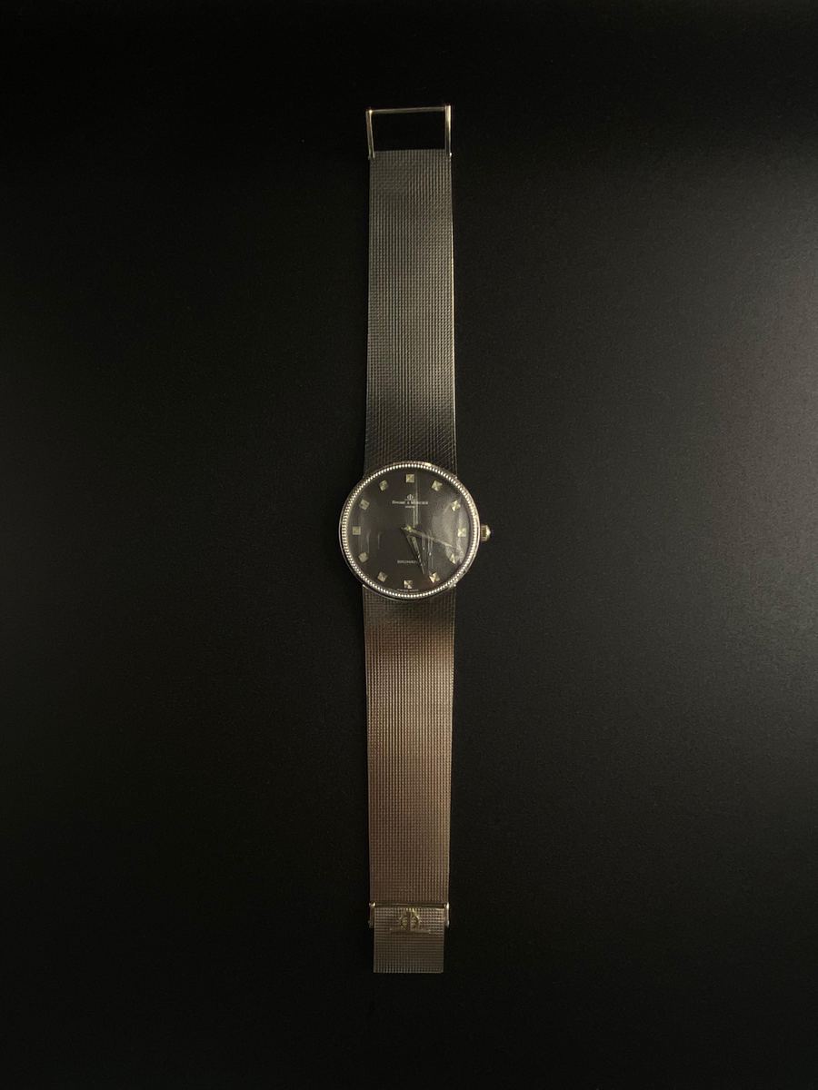 Reloj de malla de acero Terry's Oro