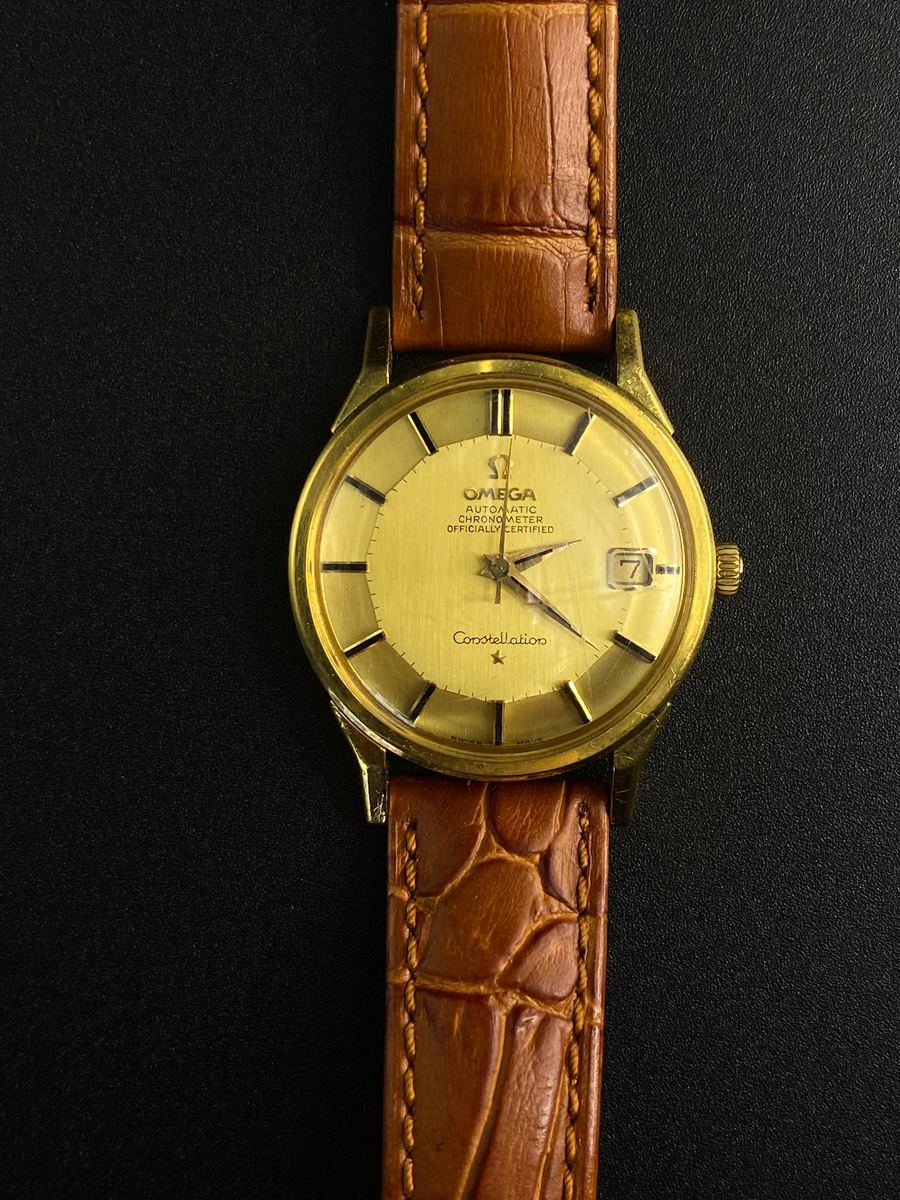 Reloj Oro Tostado con Calendario